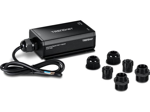 TRENDnet Outdoor IP67 Gigabit PoE++ Injector, TI-O119GI, Supports 2457V ...