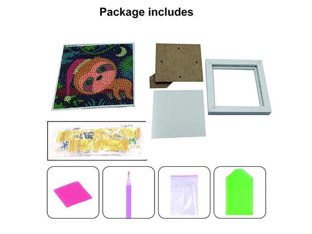 Easy 3D Diamond Painting Kit for Kids Full Drill Painting by