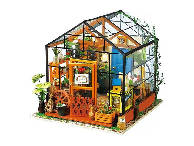 diy 3d wooden miniature dollhouse model kit