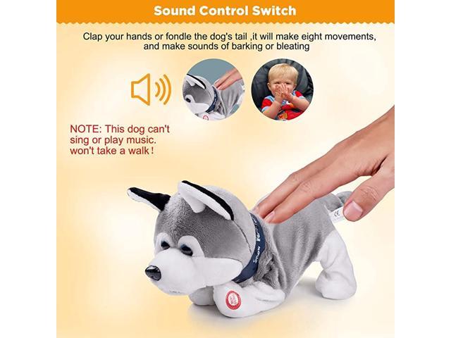 husky puppy robot toy