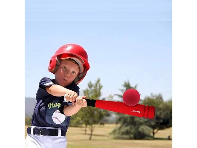 Safe to Use Mini Soft & Light Foam Baseball Bat and Ball for Toddler 16.5" 
