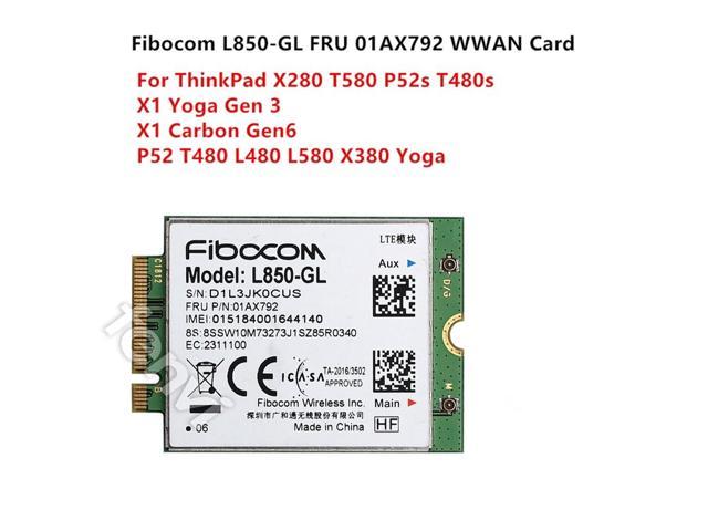 Weastlinks Fibocom L850-GL M.2 Card FRU 01AX792 4G LTE