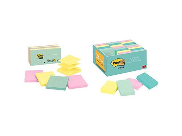 24 Pads Americas’s #1 Favorite Sticky Notes Cana Post-it Pop-up Notes 3x3 in 