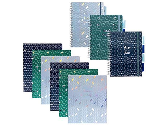 9.5 x 11.75 in File Organizers with Pockets Spiral Bound Folders 
