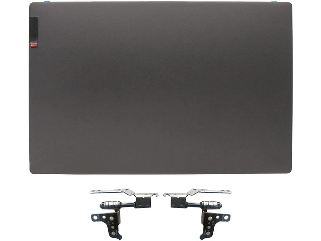 Dark Blue LCD Back Cover With Hinges For Lenovo IdeaPad 5 15IIL05 / 15ARE05 / 15ITL05