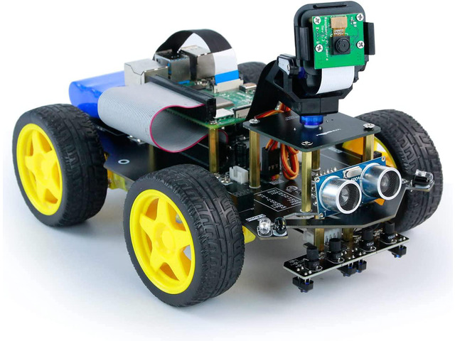Yahboom Robot Car Kit Raspbot Smart Robotic for Raspberry Pi 4B DIY ...