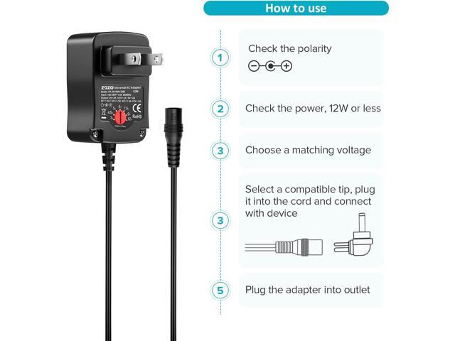 Travel Adapter, Universal All-In-One Worldwide International Travel Plug  Converter-USA EU AUS/NZ UK Europe Asia And Works on All Country