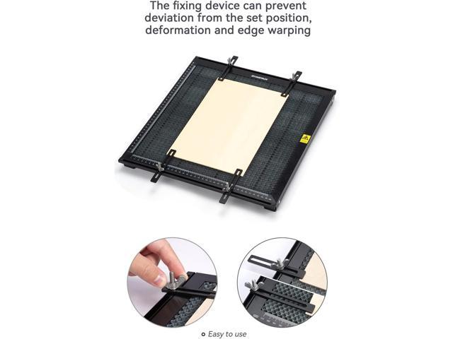 ATOMSTACK F2 Laser Honeycomb Working Table, Enlarged Honeycomb Laser Bed  Panel with Fixture for CO2 and Diode Laser Engraver Cutter