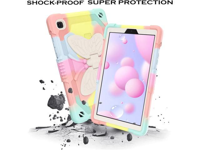  for Samsung Galaxy Tab A7 Lite 8.7 Inch Diamond Bling Design  Tablet Magnetic Ring Stand Hybrid Case Cover - Hot Pink Floral : Electronics