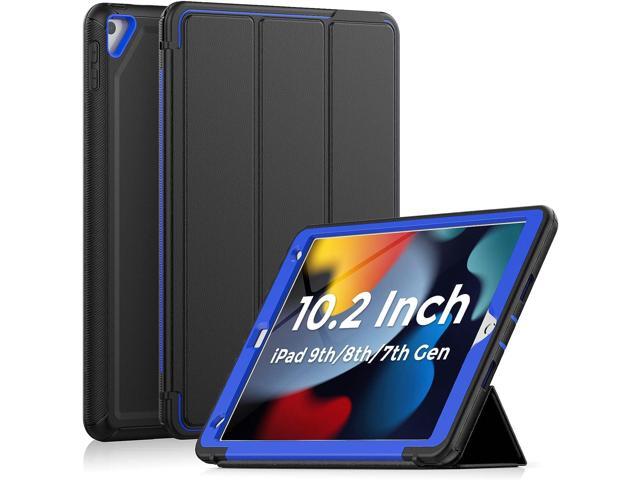 ZoneFoker for iPad 9th Generation Case, iPad 8th 7th Generation Case, iPad  10.2 Inch 2021/2020/2019 Case, Heavy Duty Rugged Shockproof Protective