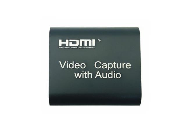 Video Capture Card 4K 1080P HDMI To USB 20 Capture Audio Out Mic In