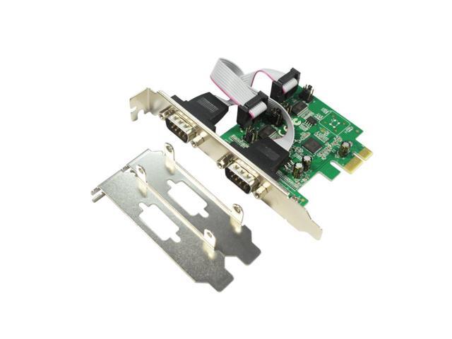 Carte Contrôleur PCIe série RS232 DB9 8 Ports CHIPSET ASIX AX99100