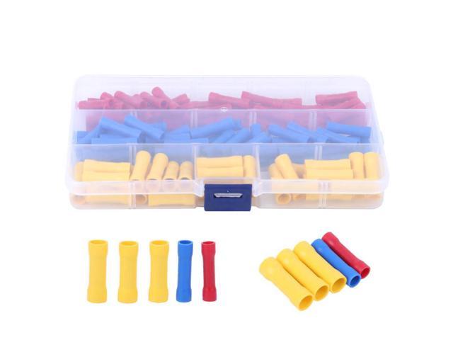 120pcs Electrical Crimp Terminal Assorted Insulated Wire Cable ...