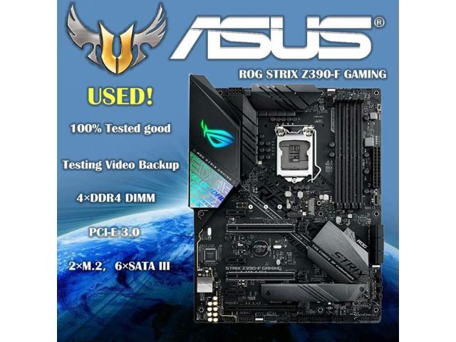 LGA 1151 ROG STRIX Z390-F GAMING Motherboard DDR4 8th 9th-Gen i9 i7 i5 i3  128GB RGB CrossFireX Z390