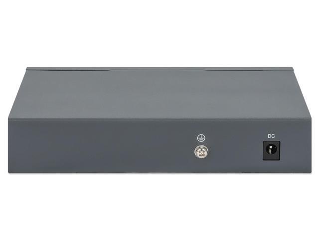 Intellinet PoE-Powered 5-Port Gigabit Switch with PoE Passthrough, One ...
