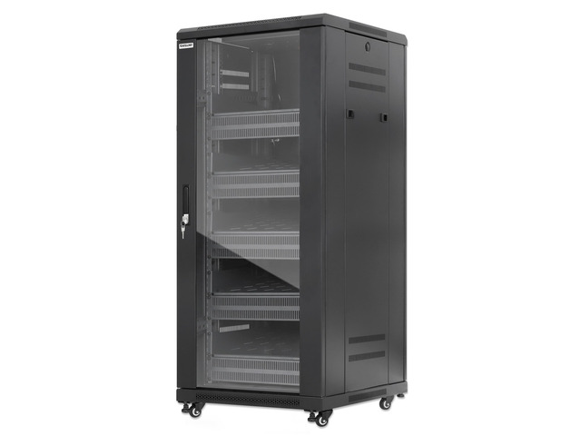27u Rack Fan Intellinet Pro Line Network Cabinet with Integrated Fans, 27U, 23.6 in ...