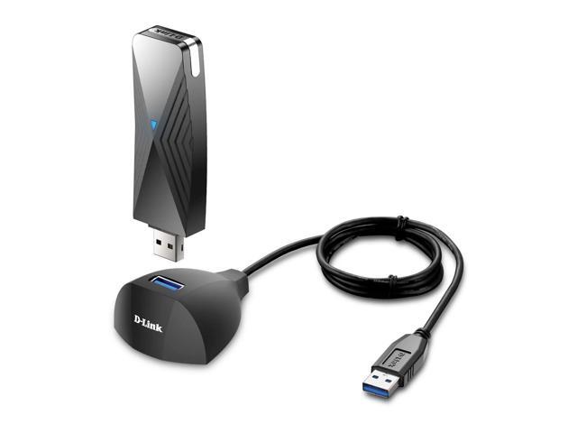 D-Link Wi-Fi 6 AX1800 Gigabit USB 3.0 Adapter with Cradle for Upgrading Desktop & Laptop PCs  - (DWA-X1850-B1)