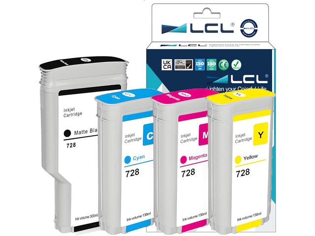 728 Ink Cartridges Compatible with HP 728 Ink Cartridge for F9J68A ...