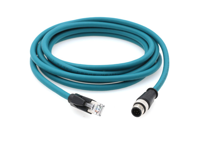 HangTon Ethernet M12 8P A-Coded RJ45 Network Cable for Cognex in-Sight ...