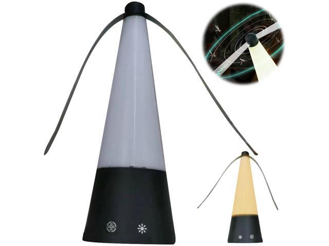 Fly Deterrent with Holographic Blades Table Top Bug Repellent Fan LED ...