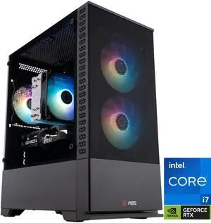 ABS Cyclone Aqua Gaming PC Windows 11 Intel Core i7-14700F…