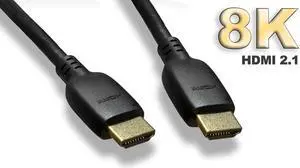 Nippon Labs 8K HDMI2.1 Cable (Anti-Static Bags), 3ft. Supports 8K@60Hz & 4K@120Hz, Up to 48Gbps High Speed HDMI 2.1 AM to AM Cable, Ultra Certificated, 30HM8K-10HM-V218K-03