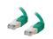 C2G 31221 3 ft. Cat 6 Green Shielded 550 MHz Molded Patch Cable