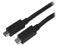 StarTech.com USB315CC2M USB 3.1 Type C Cable – 6 ft / 2m – with Power Delivery (USB PD) – Power Pass Through Charging – USB Charger