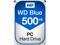 WD Blue 500GB Desktop Hard Disk Drive - 5400 RPM SATA 6Gb/s 64MB Cache 3.5 Inch - WD5000AZRZ