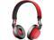 Jabra Move Red 100-96300002-02 3.5mm Connector Circumaural Bluetooth Headset