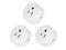 Geekbes YM-WS-1 WiFi Smart Socket Plug-in Module with Amazon Alexa & Google Home Compatibility, 10A - 3 Pack