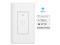 Geekbes WiFi Smart Switch Remote Control Panel Works with Alexa and Google Assistant - White