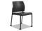 HON HSGS6.N.B.UR10.BLCK Accommodate Series Armless Guest Chair, Black Vinyl