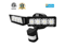 SANSI LED Security Light, 30W, 250W Equivalent, 3400lm, 5000K Daylight, Waterproof, Motion Sensor Outdoor Light, Floodlight, Wall Light, Ceramic Heat Dissipation, Rectangular, Black