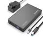 [Support UASP and 18TB Drives] ORICO Tool Free USB 3.0 to SATA External Hard Drive Enclosure Case for 3.5inch  SATA HDD and SSD - Black (3588US3)