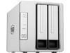 TerraMaster F2-210 2-Bay NAS Quad Core Network Attached Storage Media Server Personal Private Cloud (Diskless)