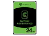 Seagate (Recertified) Exos X 24TB Internal Hard Drive HDD - 3.5 In CMR SATA 6Gb/s, 7200 RPM, 512MB Cache, 2.5M MTBF (ST24000NM000C)