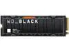 WD_BLACK 1TB SN850X NVMe Internal Gaming Solid State Drive with Heatsink - Works with Playstation 5, Gen4 PCIe, M.2 2280, Up to 7,300 MB/s - WDS100T2XHE