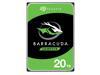 Seagate BarraCuda ST20000DM001 20TB 7200 RPM 512MB Cache SATA 6.0Gb/s 3.5" Internal Hard Drive Bare Drive