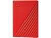 WD 2TB My Passport Portable Storage External Hard Drive USB 3.2 for PC/MAC Red (WDBYVG0020BRD-WESN)
