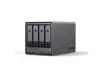 UGREEN NASync DXP4800 Plus, 4-Bay NAS with Intel Pentium Gold, 5-Core CPU (Up to 4.40 GHz), 8GB DDR5, 1x 2.5GbE, 1x 10GbE, 2x SD - 12th Gen 5-core Intel Processor (Diskless)