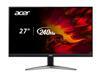 Acer Nitro KG271U 27inch 2560x1440 240Hz Refresh rate 0.5ms response time AMD FreeSync Premium Acer HDR350 Gaming Monitor, HDMIx2, DisplayPort, Speaker