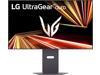 LG 32" 480 Hz OLED UHD Gaming Monitor FreeSync Premium Pro & G-Sync Compatible DCI-P3 98.5% 32GX870A-B