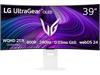 LG 39GX90SA 39-inch Ultragear WQHD (3440 x 1440) OLED Curved Gaming Monitor 240Hz, 1ms, NVIDIA G-Sync Compatible, AMD FreeSync Premium, VESA DisplayHDR True Black 400, webOS, USB Type-C, White