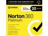 Norton 360 Platinum 2025, Antivirus software for 20 Devices with Auto-Renewal – Includes Advanced AI Scam Protection, VPN & PC Cloud Backup [Download]