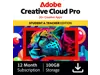 Adobe Creative Cloud Pro | Student & Teacher Edition | 20+ creative apps plus 100GB Storage | 12-Month Subscription | PC/Mac