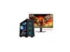 ABS Aeolian-M Aqua Gaming PC - Windows 11 - Intel Core Ultra 9 285K - GeForce RTX 5070 Ti - DLSS 4 - AI-Powered Performance - 32GB DDR5 6400MHz - 2TB M.2 NVMe SSD - AMA265KF5070TI3