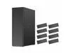 TERRAMASTER F8 SSD NAS Storage - 8Bay All SSD NAS Server N95 QuadCore CPU, 8GB DDR5 RAM, 10GbE Port, Palm-Sized Powerful Network Attached Storage (Diskless)