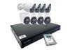 Camius 8 2K PoE Wired IP Security Surveillance Cameras with 4K 16 Channel PoE NVR, 4TB HDD, Audio Recording, Smart Motion, Sound, Human, Vehicle Detection (expandable storage)
