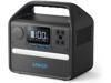 Anker 521 Portable Power Station (PowerHouse 256Wh), 6-Port PowerHouse 200W/256Wh with Solar Generator, 2 AC Outlets, 60W USB-C Power Delivery Output, LED Light for Outdoor RV, Emergencies and More